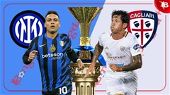 23h00 ngày 12/4: Inter Milan vs Cagliari