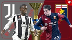 00h00 ngày 30/3: Juventus vs Genoa