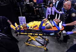 Video: Patrick McCaw phải nhập viện sau cú ngã kinh hoàng