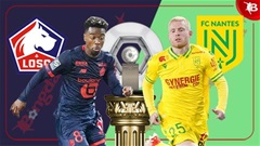 01h00 ngày 5/1: Lille vs Nantes