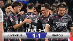 Juventus cay đắng bị loại sau loạt sút luân lưu