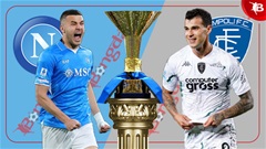 01h45 ngày 15/4: Napoli vs Empoli