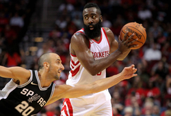 NBA 2017-18: San Antonio Spurs thất thủ trước Houston Rockets