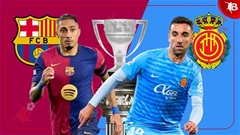 02h30 ngày 23/4: Barca vs Mallorca