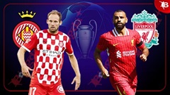 00h45 ngày 11/12: Girona vs Liverpool