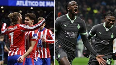 Atletico và Milan cùng dắt tay thăng tiến trên BXH