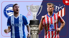 19h00 ngày 3/5: Alaves vs Atletico