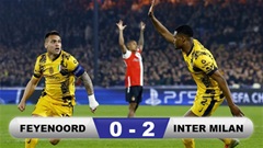 Thắng dễ Feyenoord trên sân khách, Inter Milan hẹn gặp Bayern