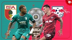 02h30 ngày 15/2: Augsburg vs Leipzig