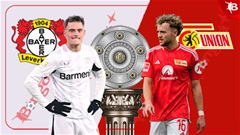 20h30 ngày 12/4: Leverkusen vs Union Berlin