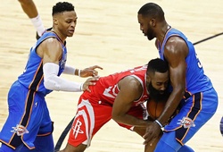 Kết quả NBA 08/04: Big-3 ghi 70 điểm, OKC vượt qua Houston Rockets