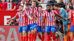 Atletico có lợi thế trước Barca và Real trong cuộc đua vô địch La Liga