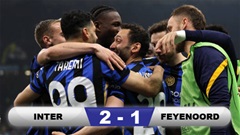 Inter dễ dàng loại đội bóng của Van Persie, hẹn gặp Bayern