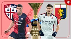 02h45 ngày 8/3: Cagliari vs Genoa