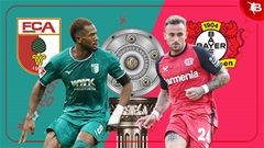 21h30 ngày 14/12: Augsburg vs Leverkusen