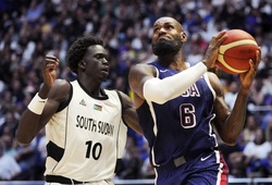 LeBron James ghi điểm game-winner, tuyển Mỹ thoát hiểm ngoạn mục trước Nam Sudan