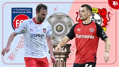 20h30 ngày 5/4: Heidenheim vs Leverkusen