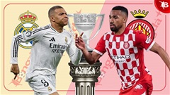 22h15 ngày 23/2: Real Madrid vs Girona