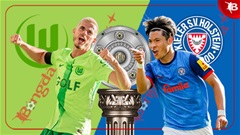 02h30 ngày 25/1: Wolfsburg vs Holstein Kiel