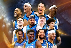 Danh sách đội tuyển bóng rổ Mỹ dự VCK FIBA World Cup 2023: Trẻ hoá toàn bộ!