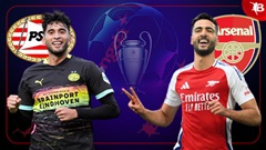 03h00 ngày 5/3: PSV vs Arsenal  