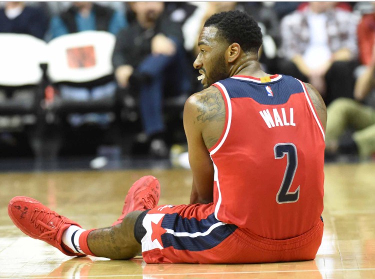 Tin NBA ngày 20/11: Chấn thương của Wall có vẻ không nghiêm trọng.
