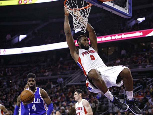 Drummond là một con quái thú dưới bảng rổ.