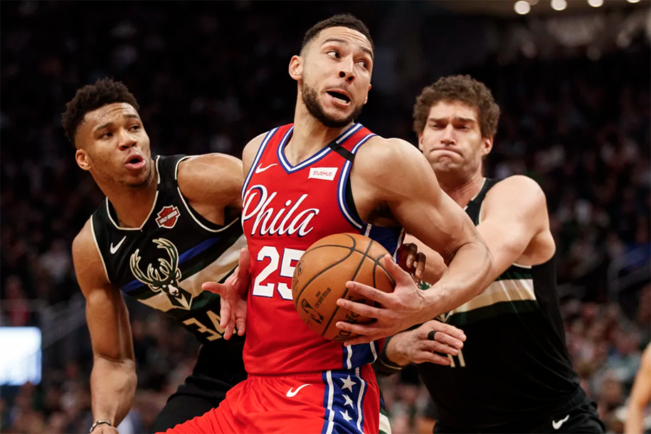 Ben Simmons tái phát chấn thương, 76ers thua dập mật Milwaukee Bucks