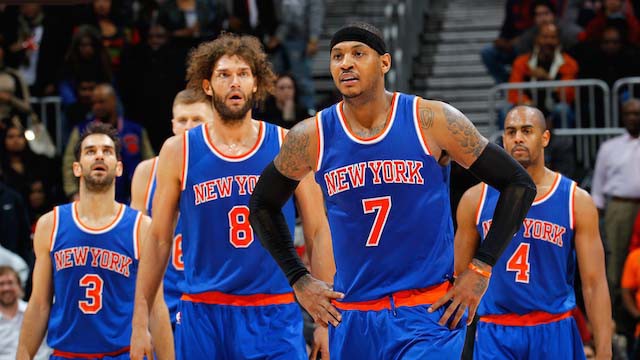 Carmelo Anthony cùng các đồng đội không được lặp lại sai lầm trước Wizards.