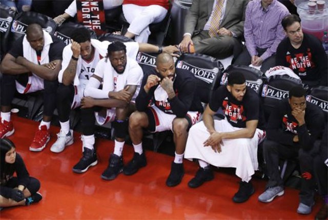 Raptors đã gánh chịu nhiều nỗi buồn từ Cavaliers mùa giải trước ngay trên sân nhà.