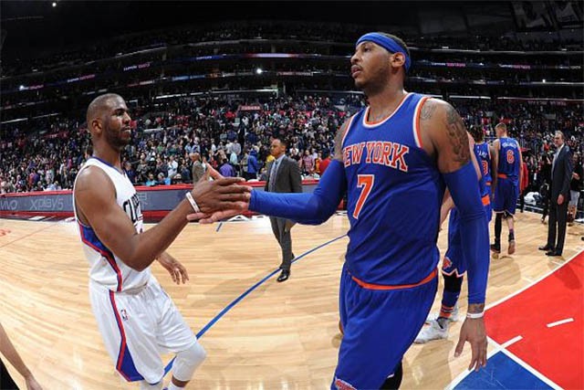 Chris Paul và Carmelo Anthoy có mối quan hệ khá thân thiết