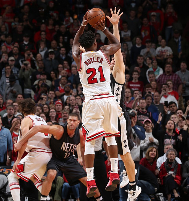 Jimmy Butler, ngôi sao lớn nhất tại Chicago Bulls mùa vừa qua sẽ rời sân UnitedCenter.
