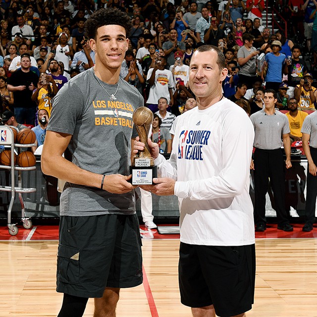 Lonzo Ball và danh hiệu NBA Summer League MVP.