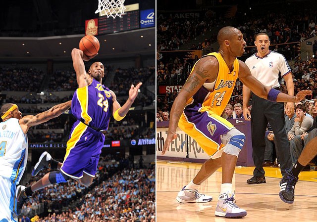 Kobe Bryant trở lại mùa giải 2008-2009 với các mẫu HyperdunkPE.