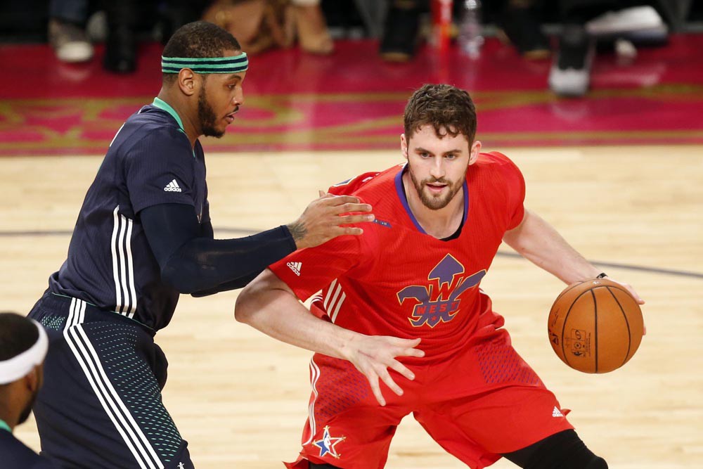 Kevin Love bỏ lỡ kỳ All-Star năm ngoái vì chấn thương. Lần gần nhất anh dự mọt trận All-Star là năm 2014.