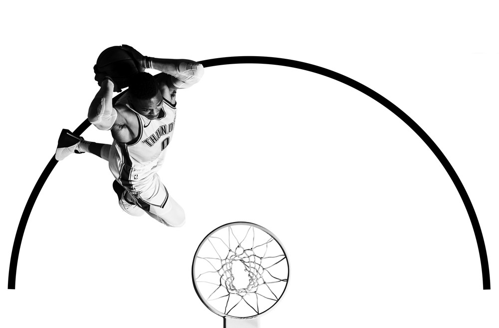 Russell Westbrook trong hình ảnh quảng bá Why Not Zer0.1.