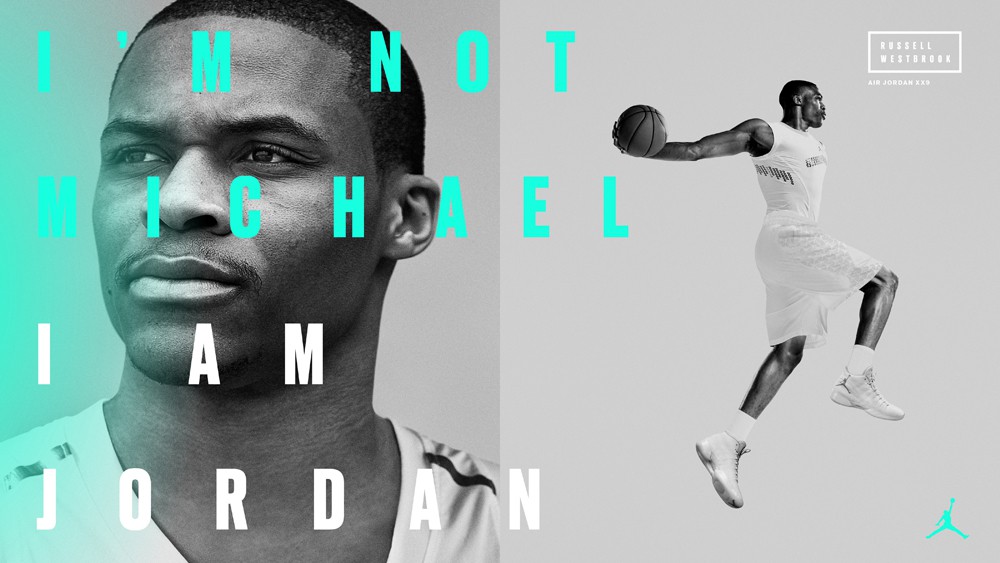 Russell Westbrook đã có hợp đồng với Jordan Brand từ năm 2013.