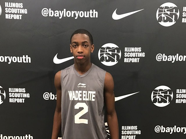 Zaire Wade tại một trong chuỗi sự kiện Nike Spring Showdown.