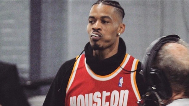 Gerald Green trong trận đấu đầu tiên trên sân nhà Toyota Arena.