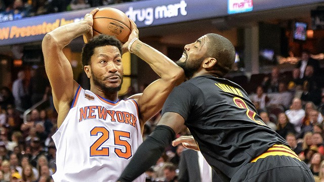 Derrick Rose đang được cho là sẽ thế chỗ của Kyrie Irving.