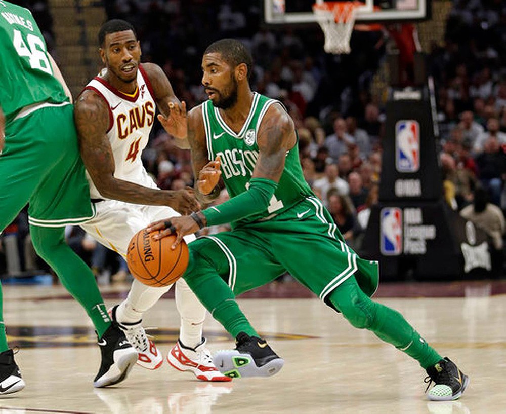 Kyrie Irving chỉ ghi trên 30 điểm được 14 lần ở mùa giải năm ngoái.