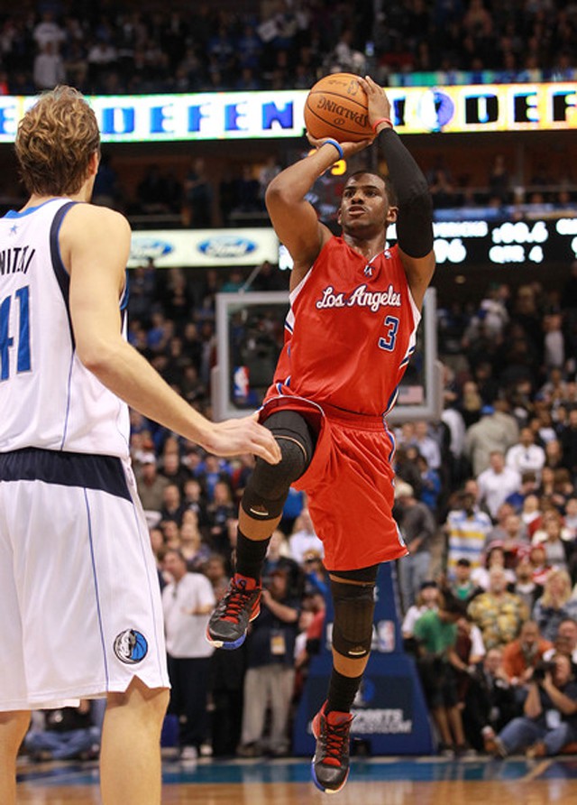 Chris Paul ném rổ trung bình rất tốt.