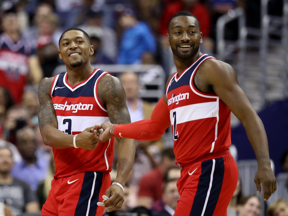 Bradley Beal và John Wall có lần đầu tiên cùng nhau thi đấu tại All-Star Game.