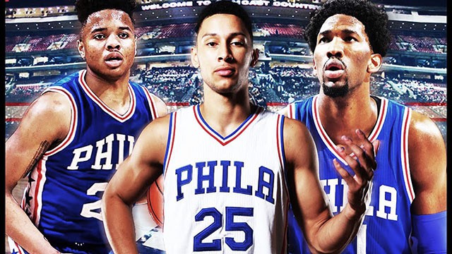 Ben Simmons và Joel Embiid đều đang rất nóng lòng được thi đấu cùng tân binh mới của Philadelphia 76ers.