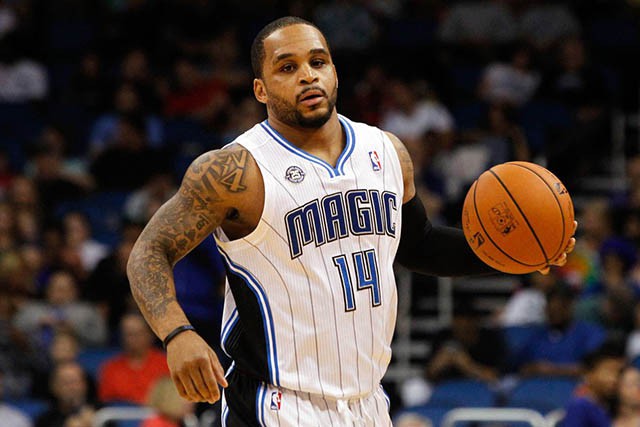 Nelson trong màu áo Orlando Magic.