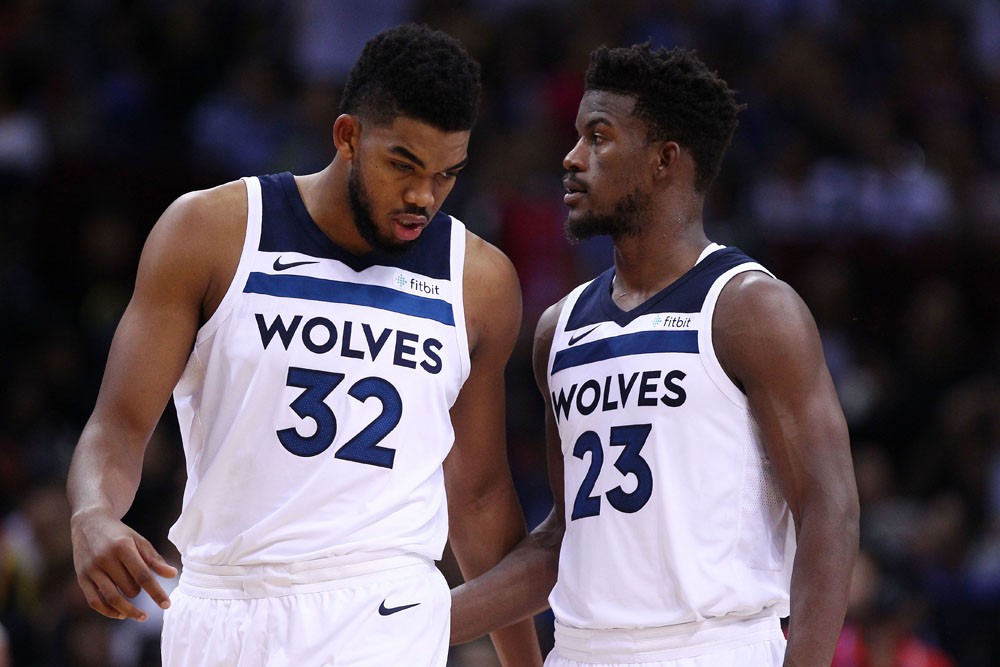 Bộ đôi Karl Anthony-Towns và Jimmy Butler sẽ gia nhập 'Team Curry'.
