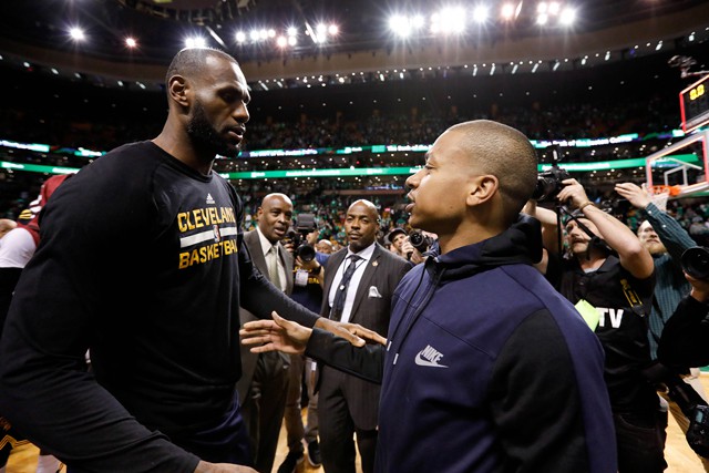Bộ đôi Thomas - LeBron sẽ là một cặp song sát vô cùng đáng sợ.