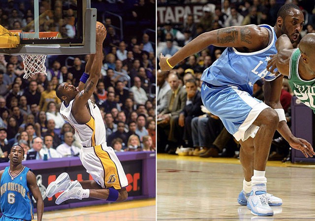 Thêm những phối màu thửa riêng được cung cấp cho Kobe Bryant.