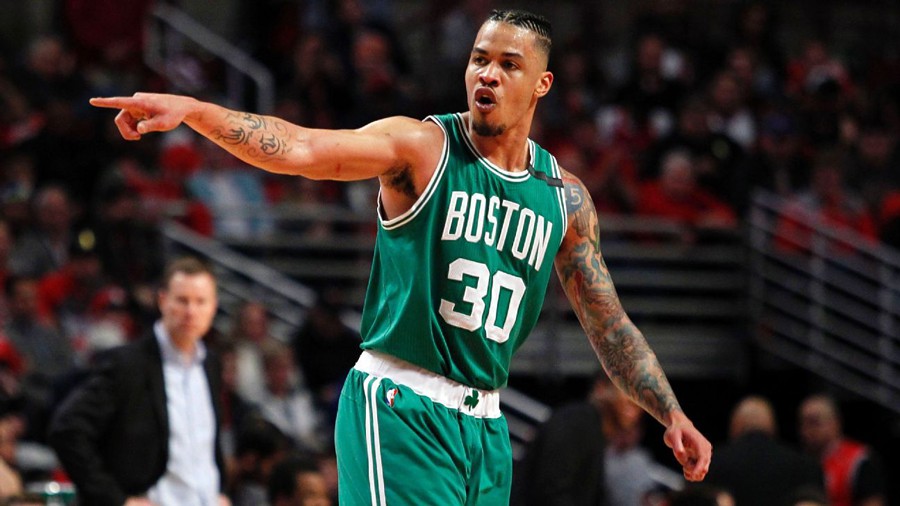Muà trước, Gerald Green thi đấu cho Boston Celtics.