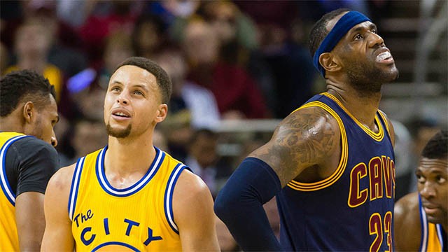 Curry và LeBron nay không thèm nhìn nhau